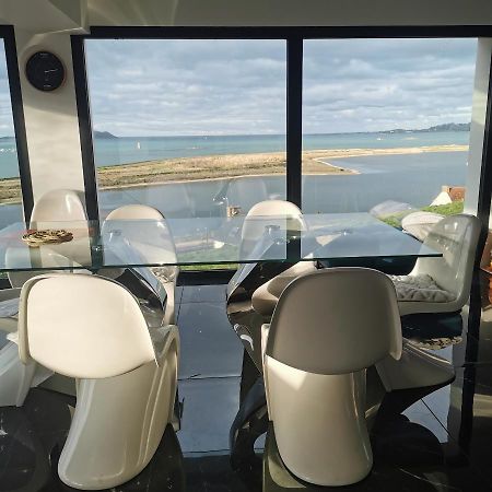 Villa l'hermine Vue mer exceptionnelle, prestation luxe contemporaine avec cinema et spa, borne voit électrique Perros-Guirec Exterior foto